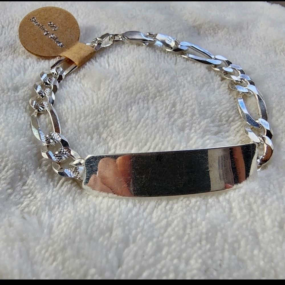 sterling silver braceletunisex